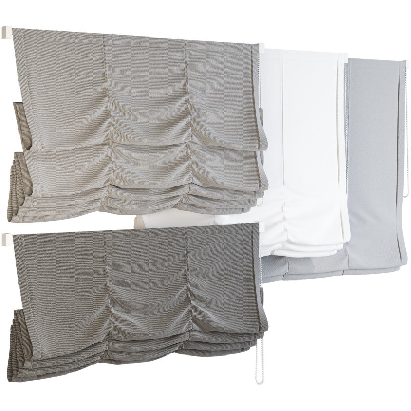 Roman Blinds Curtain Set 047 - Image 3