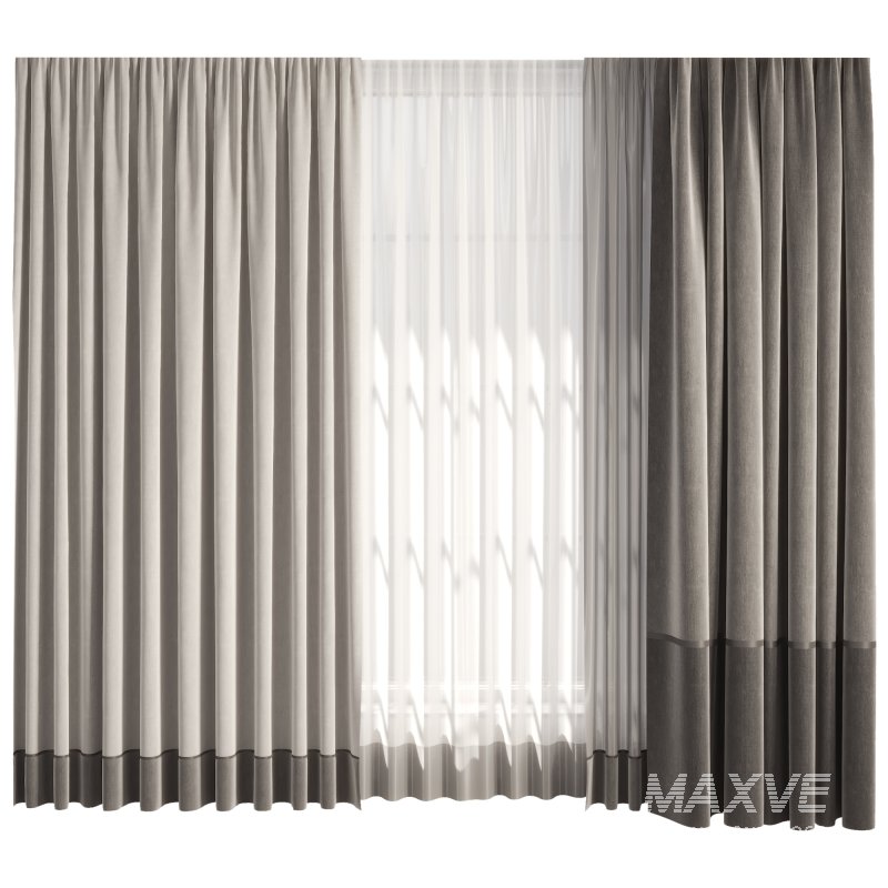 Silk and Cotton Curtain 08 - Image 2
