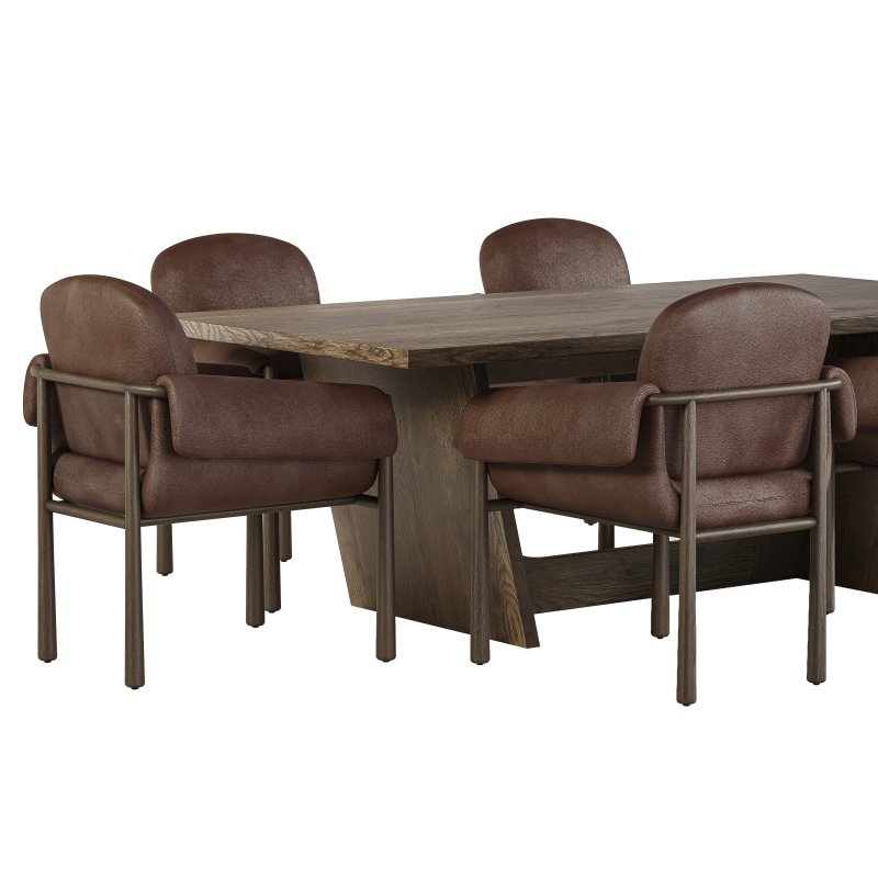 Oila dining chair and Pryor Dining Table - Image 6