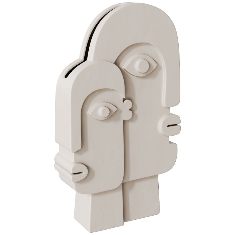 PICASSO Cubist Style Ceramic Vase by THE TROPHY WIFE - Image 2