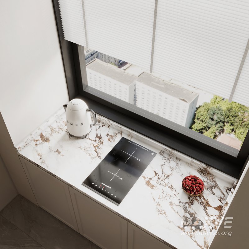 Modern living room and dining room interior scene - Image 5