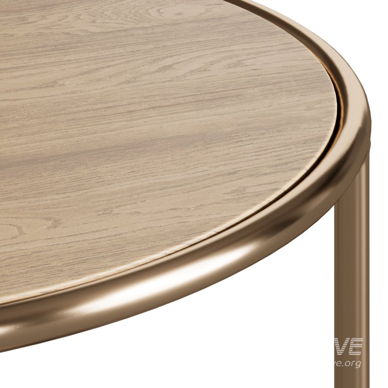 Кофейный столик Трейн круглый - Image 4