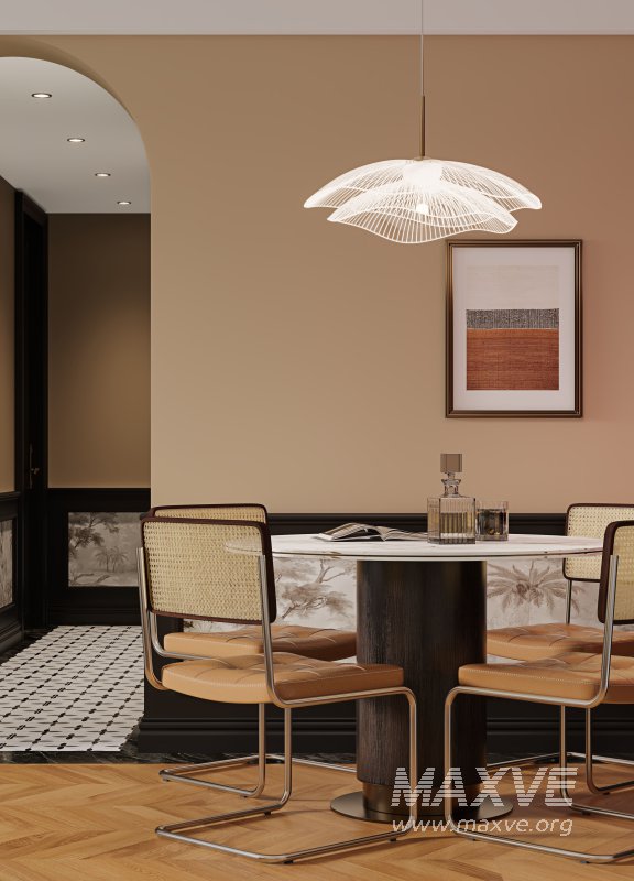 Luxurious living room and dining room - Image 4