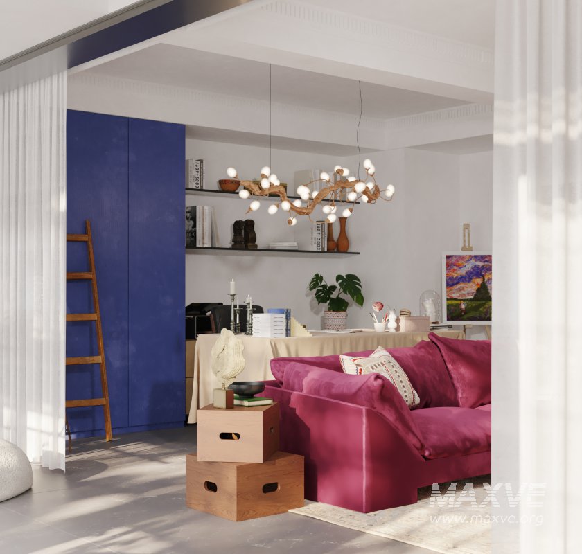 Luxurious living room and dining room - Image 4