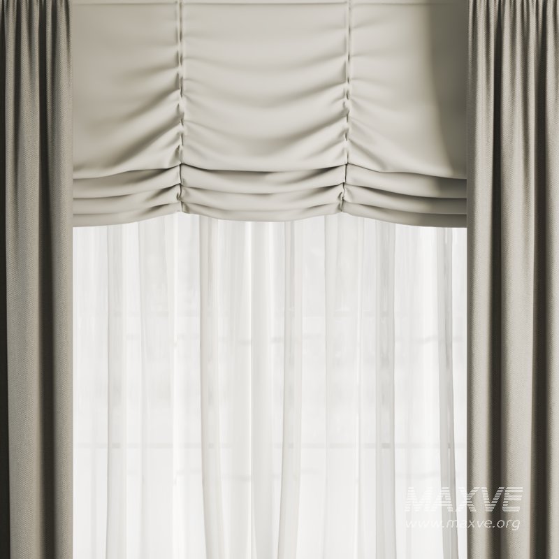 Silk and Satin Curtain 048 - Image 2