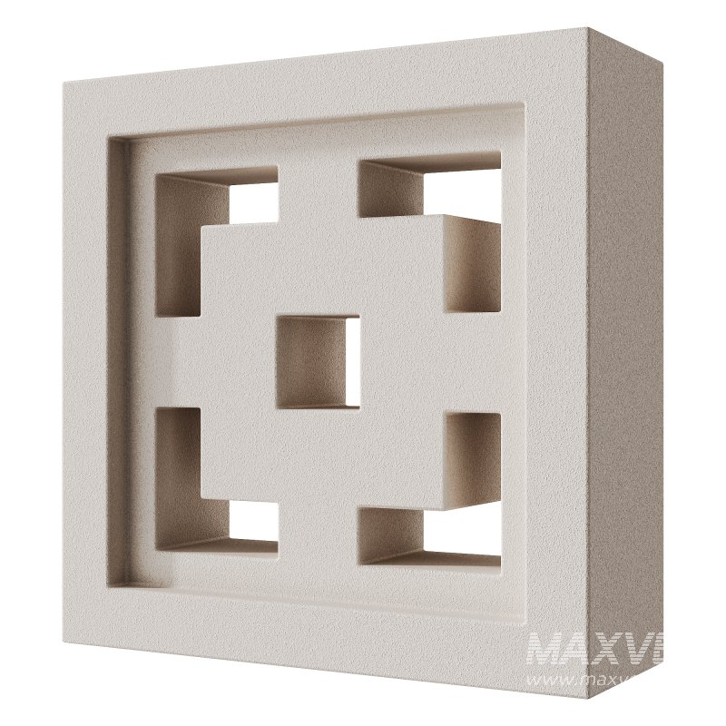 Modular Wall 15 Crossroads White by Tesselle - Image 2
