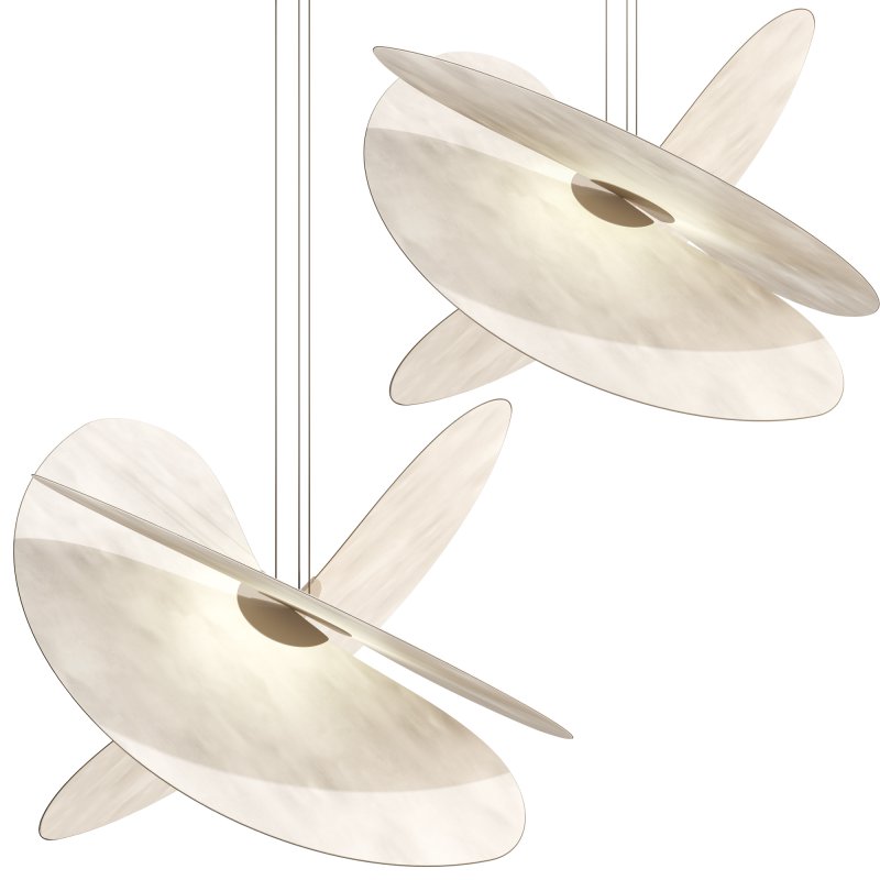 Luceplan Levante Pendant Lamps - Image 1