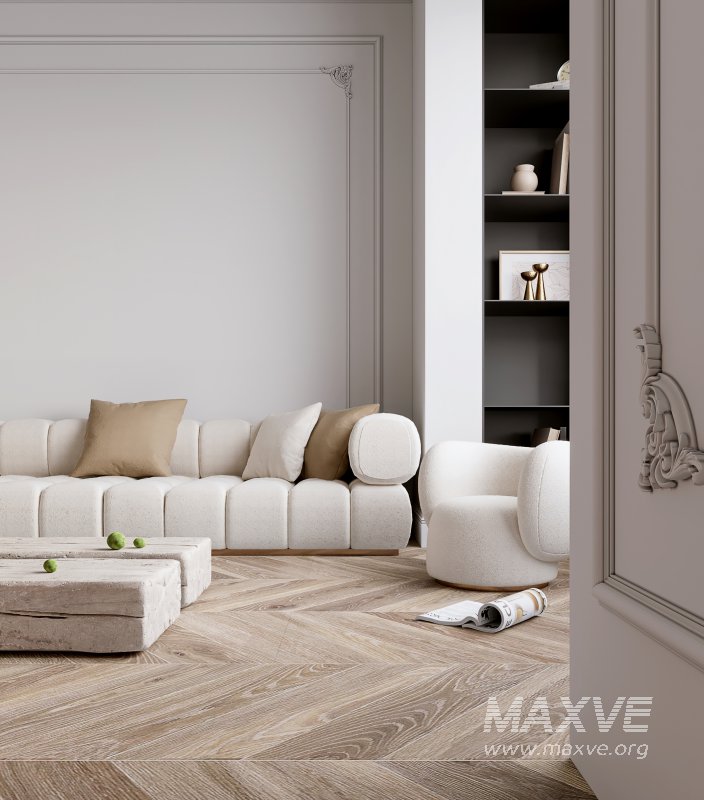 Luxurious living room and dining room - Image 3