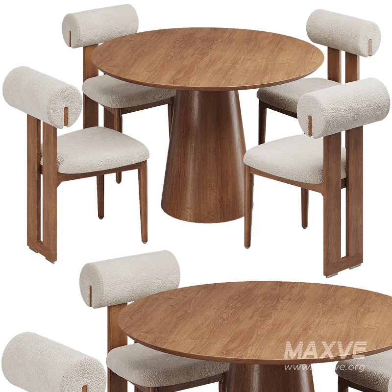 Dinning chair and table297 - Image 1