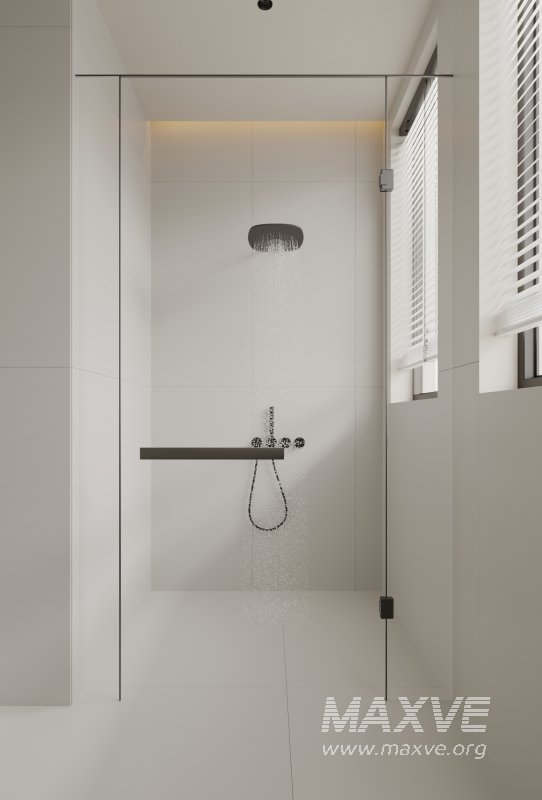 Modern bedroom and bathroom - Image 6