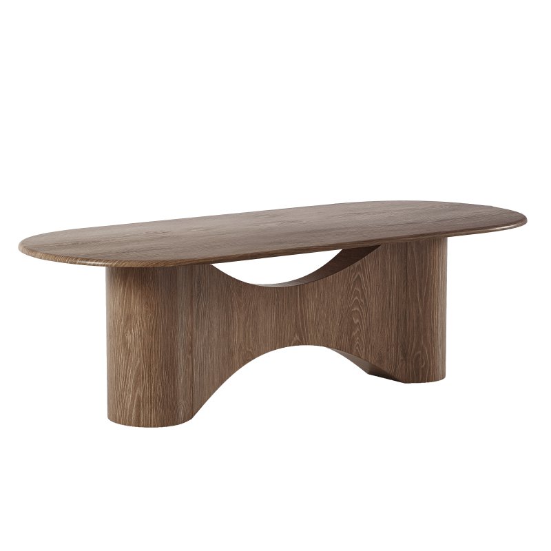 Grady Dining Chair and Olexey Oval Dining Table - Image 5