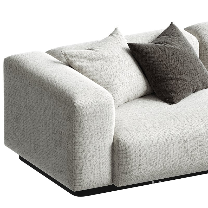 Soft Modular Sofa Linear set - Image 4
