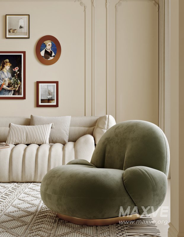 Luxurious living room and dining room - Image 4