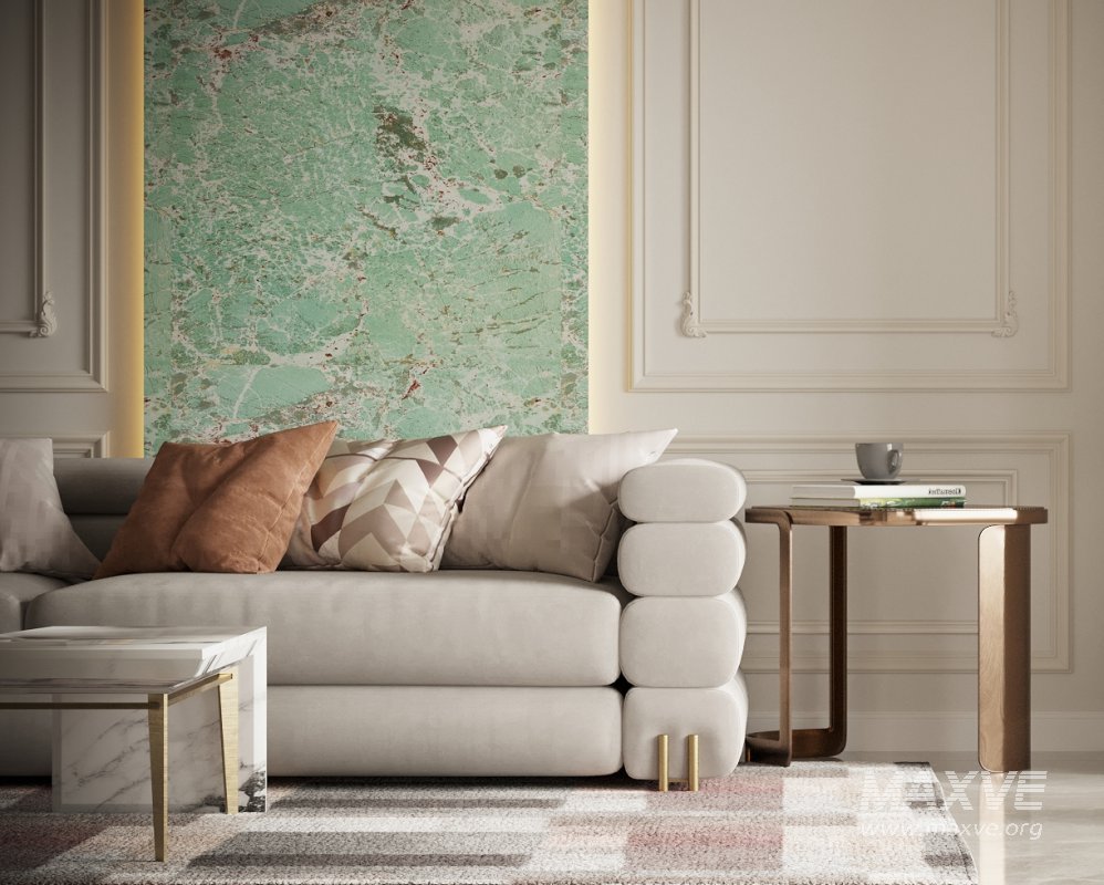 Luxurious living room and dining room - Image 4