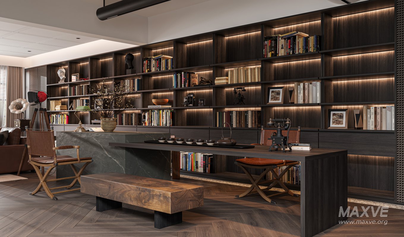 Luxurious living room and dining room - Image 6