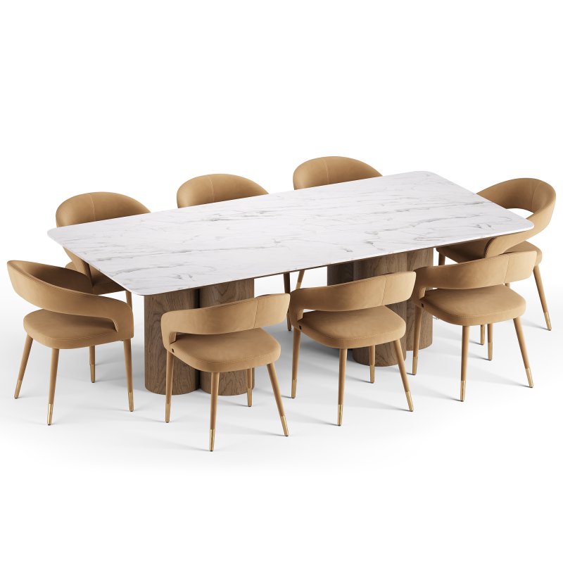 Moulin Dining Chair and Terzetto Pandora Table - Image 5