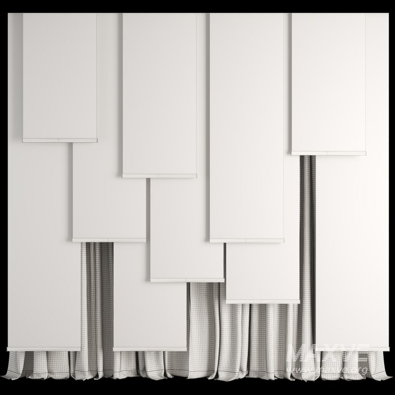 Silk and Panel curtain 034 - Image 5