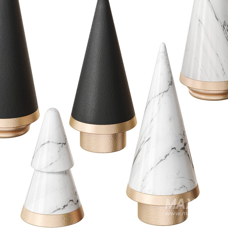 Christmas Tree Inspired Ornament Sculptures by Evoke The Christmas Cheer - Image 2