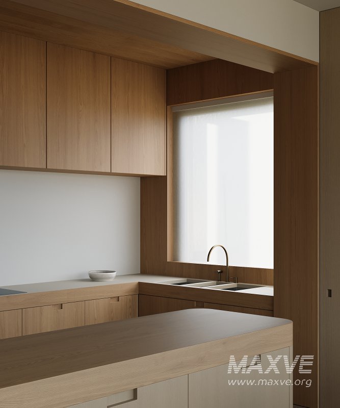 Modern living room and dining room interior scene - Image 4