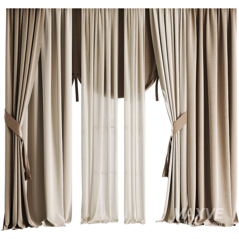 Silk and Cotton Curtain 035 - Image 1
