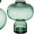 Modern Handblown Glass Green Orb Vases by Clear Home Design - Thumbnail 3
