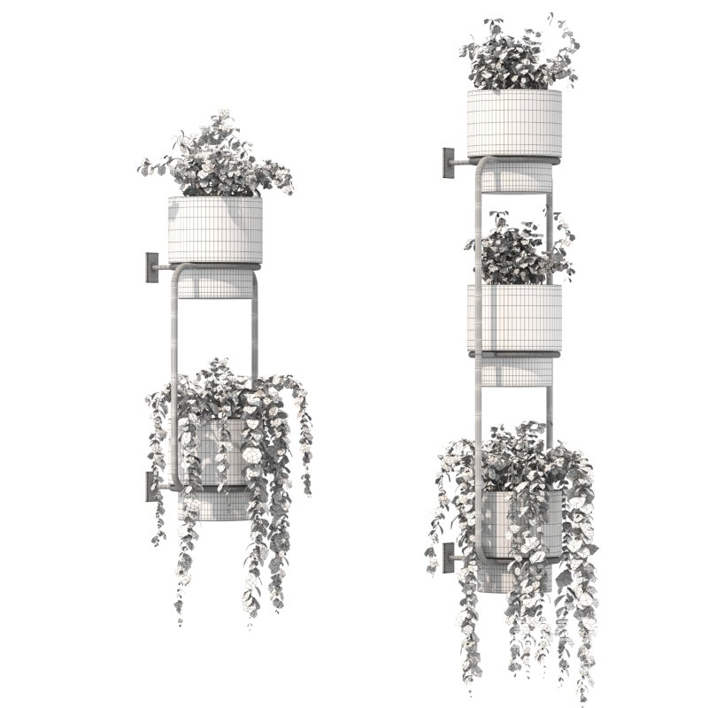 Metal Wall Mounted Planter - Image 3