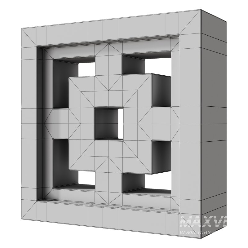 Modular Wall 15 Crossroads White by Tesselle - Image 3