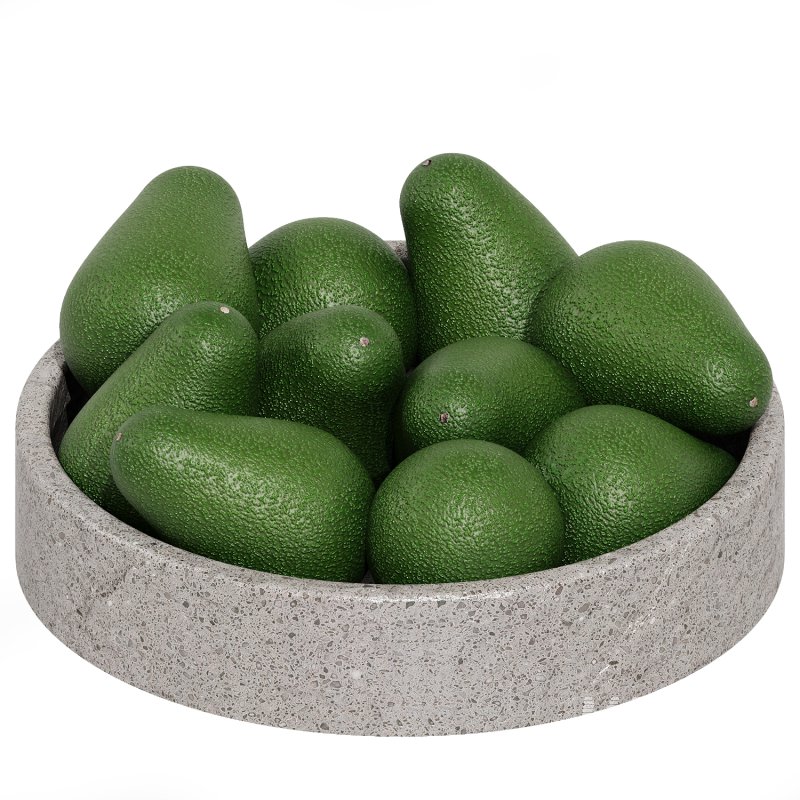 Terrazzo Fruit Bowl with Avocado - Image 2