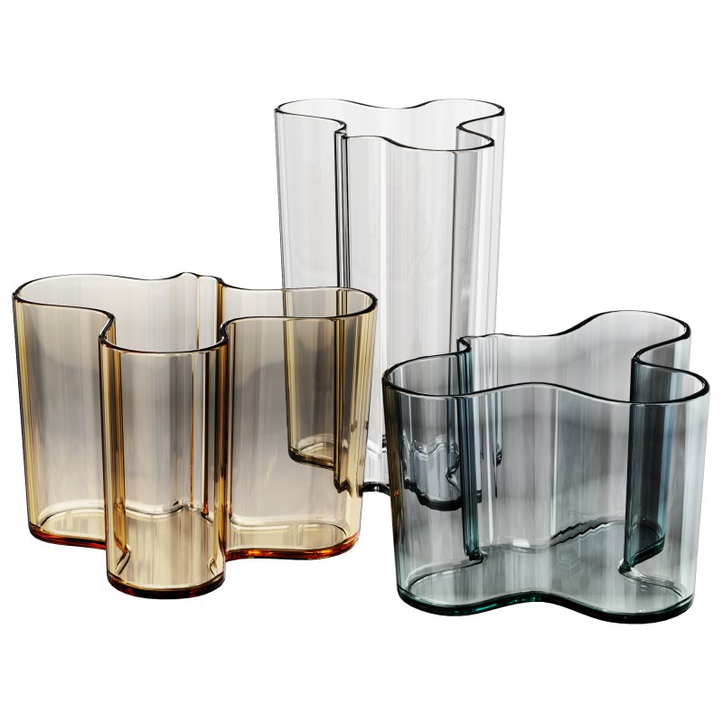 Decorative vases Vases Iittala Alvar Aalto Collection - Image 1
