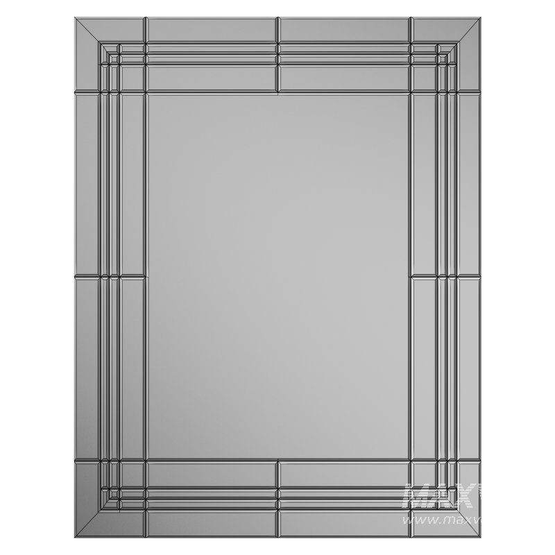 Mirror with bevels Mirror 01 - Image 4