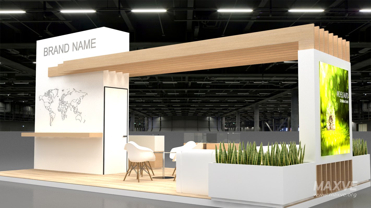 3d exhibition booth stand - Image 5