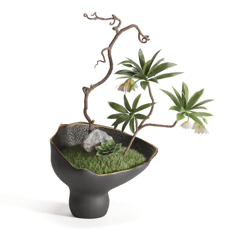 Vase and Plant Decorative - Image 3