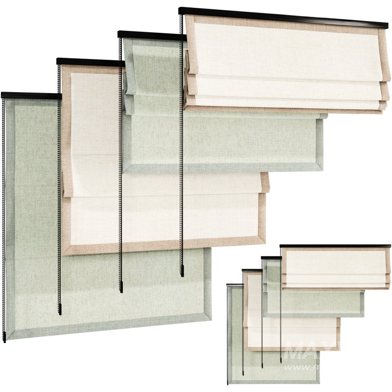 Roman Blinds Curtain 67 - Image 1