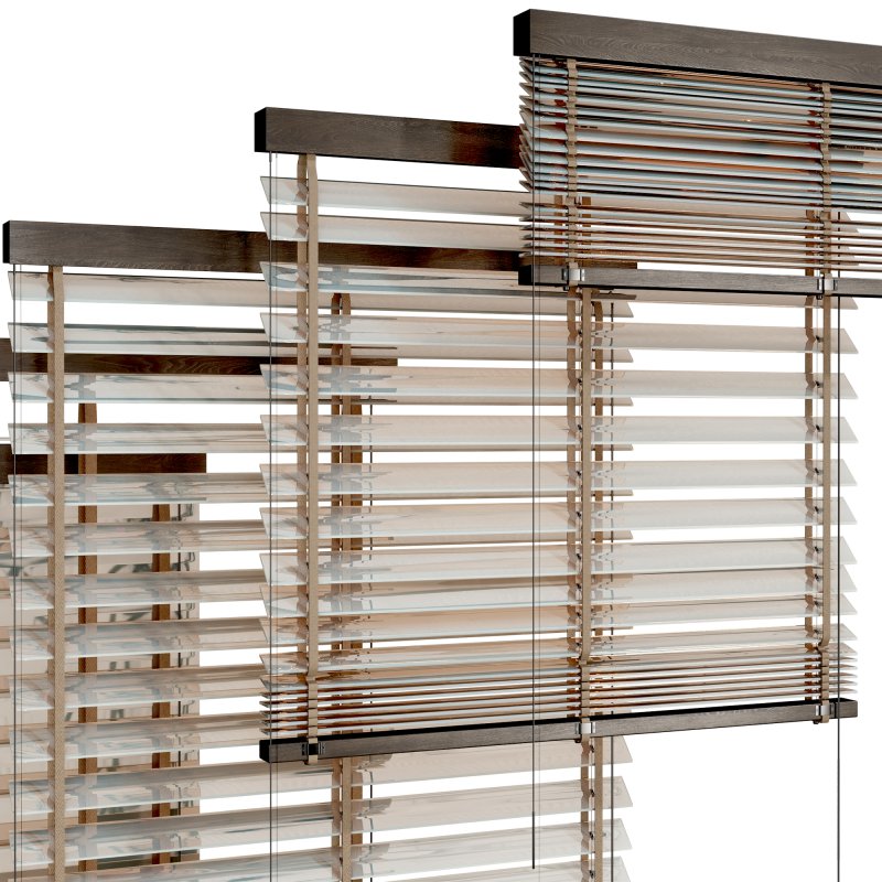 Glass Blinds Curtain Collection 74 - Image 3