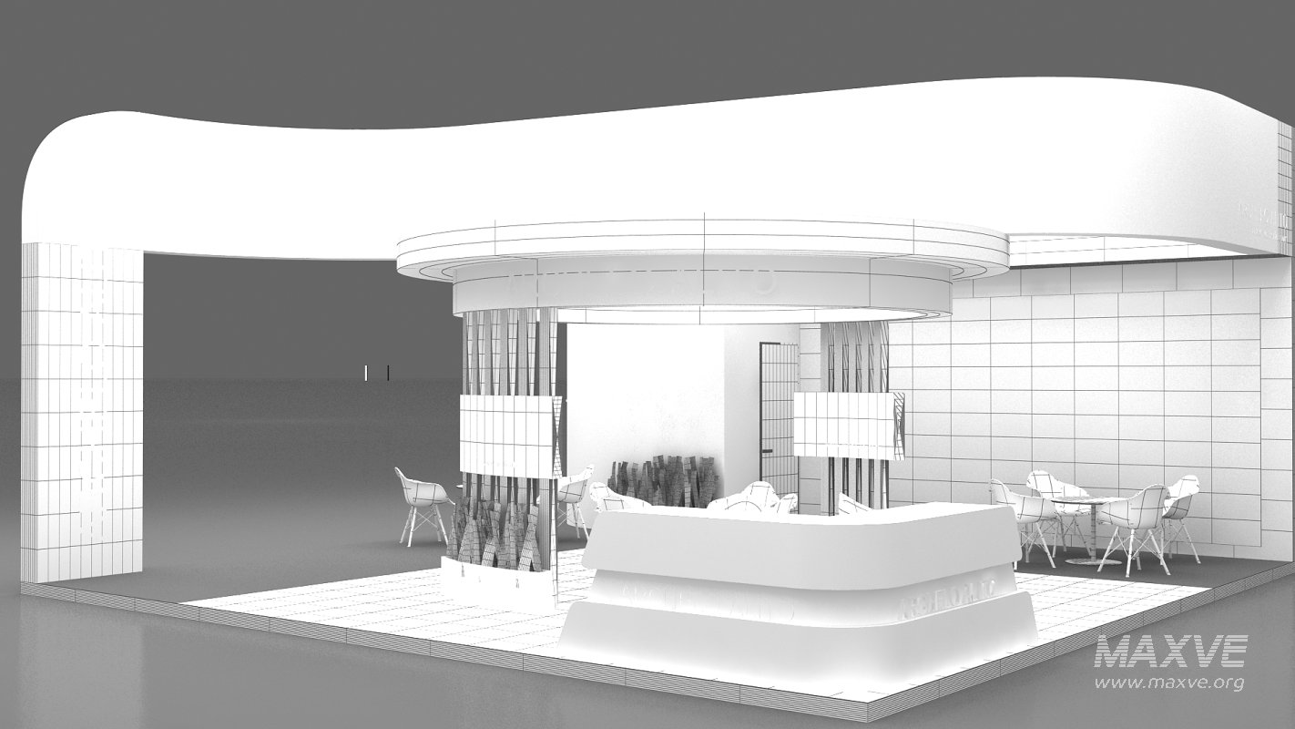 3d model booth - Image 8