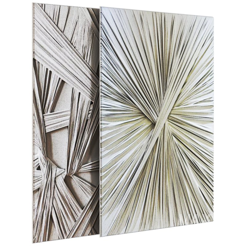 Textile Relief Sculptural Panel - Image 1