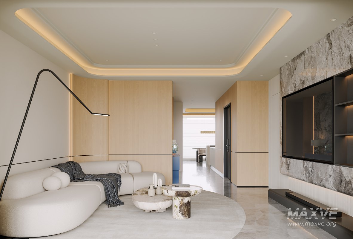 Modern living and dining room bedroom - Image 10