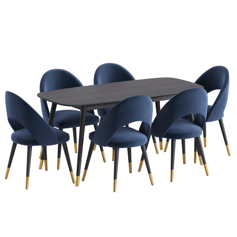 Rossini Chair and Clover Table - Image 5