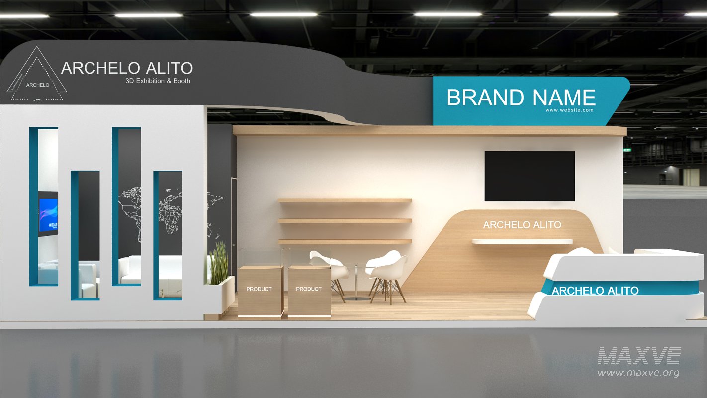 booth 3d modular exhibition - Image 5