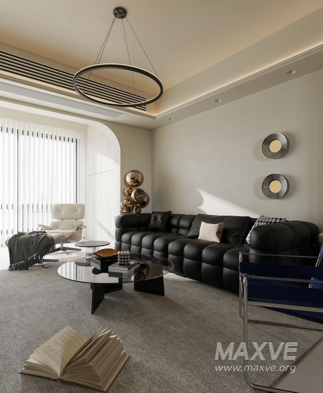 Modern living room dining room - Image 8