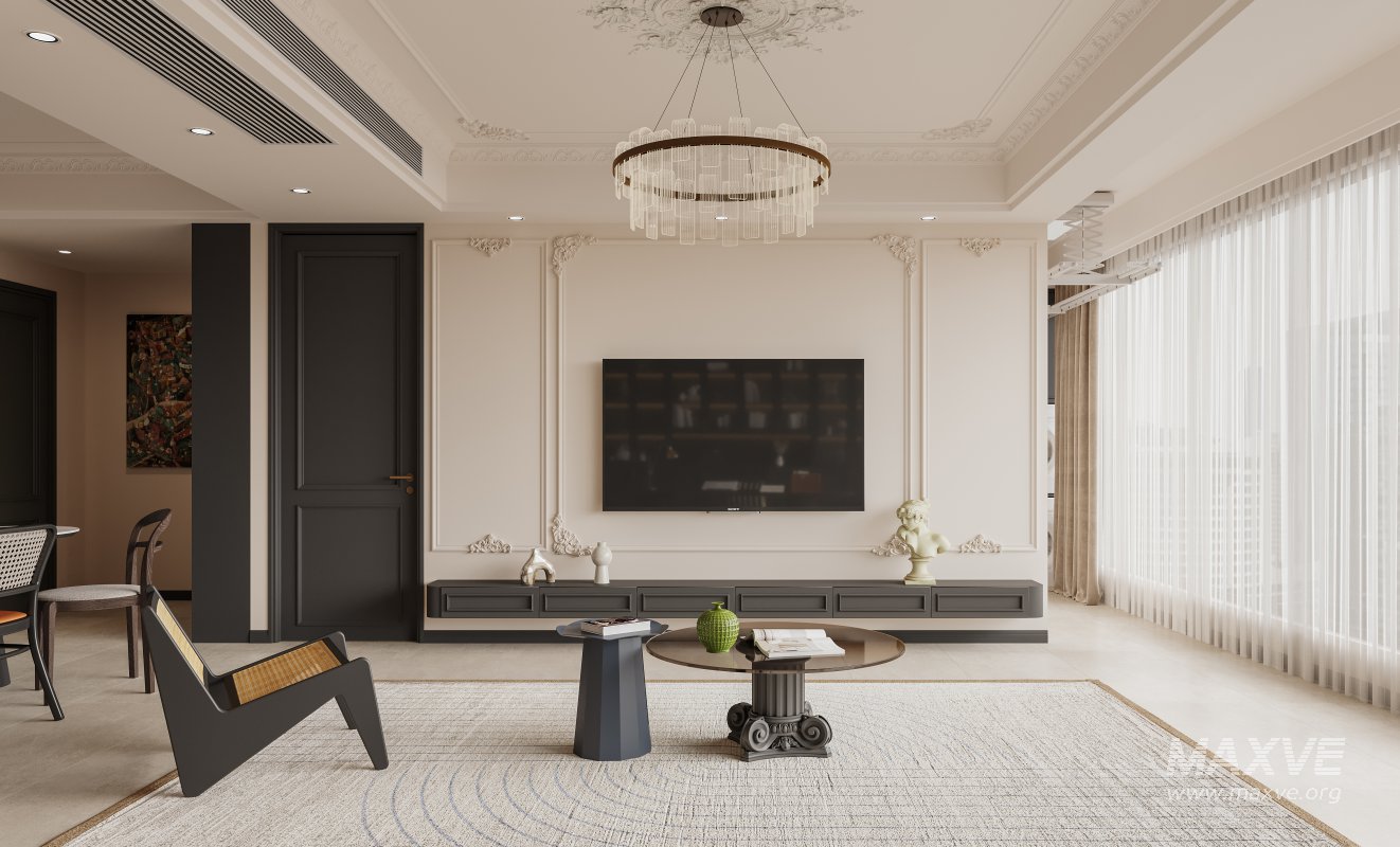 Luxurious living room and dining room - Image 6