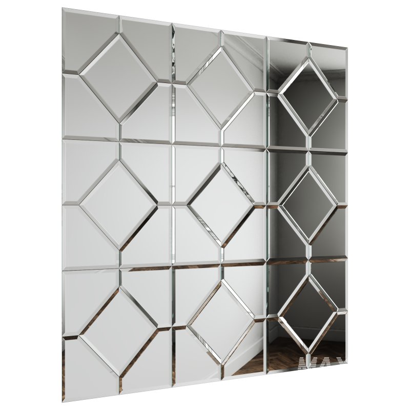 Decorative mirror with bevel Mirror 06 - Image 2