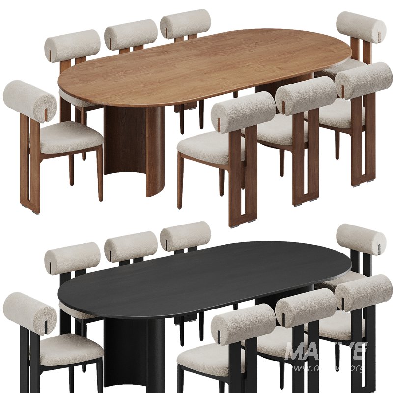 Dinning chair and table298 - Image 7