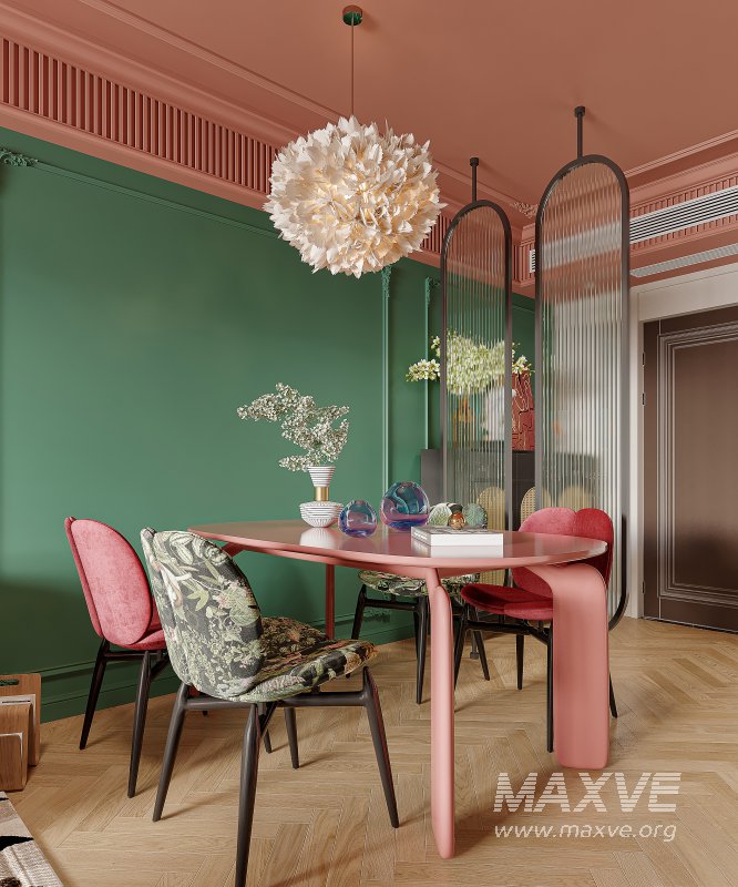 Luxurious living room and dining room - Image 4