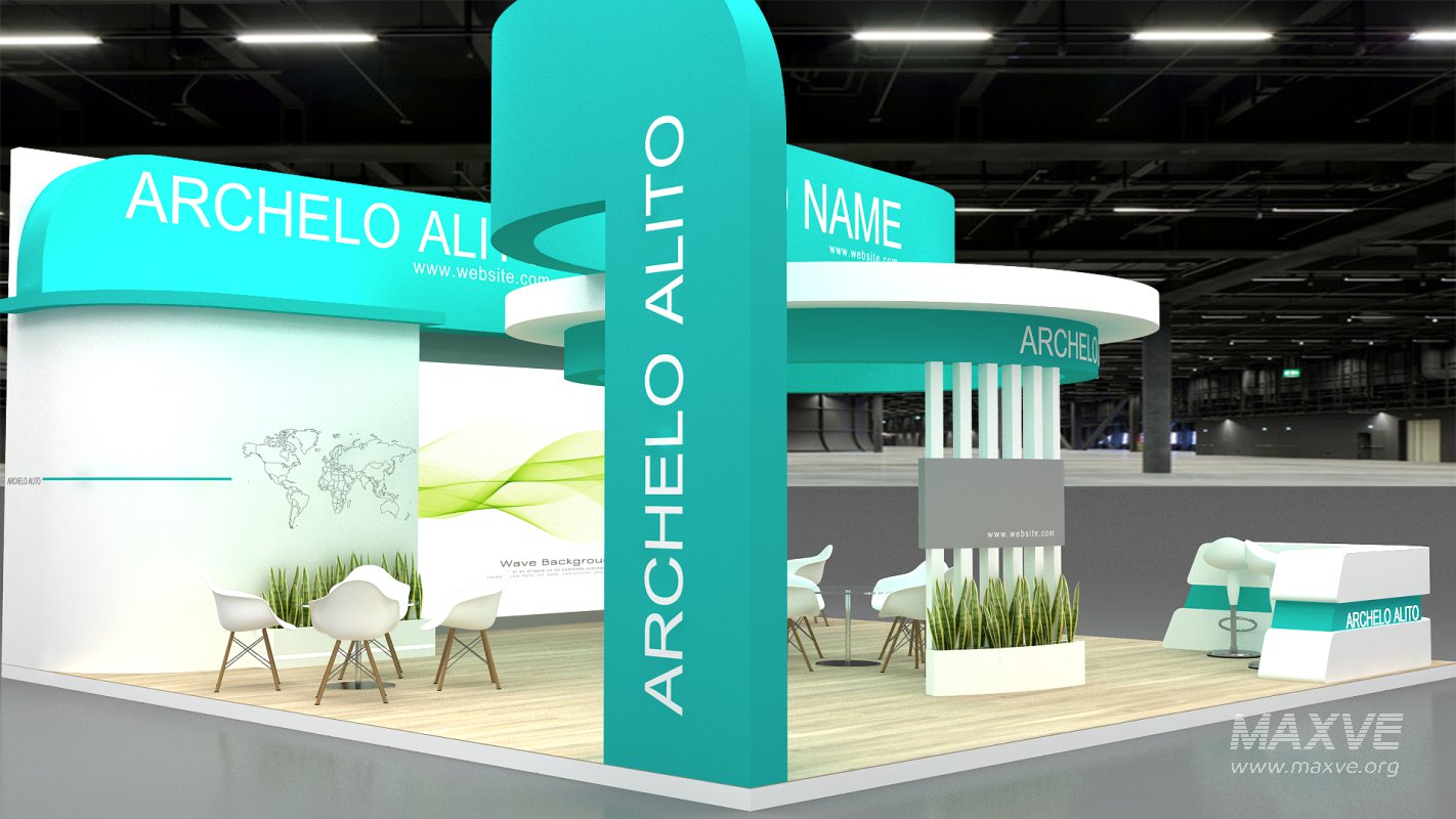 3d model booth - Image 4