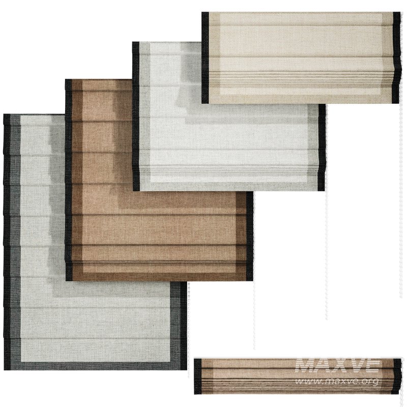 Roman blinds Curtain 70 - Image 2