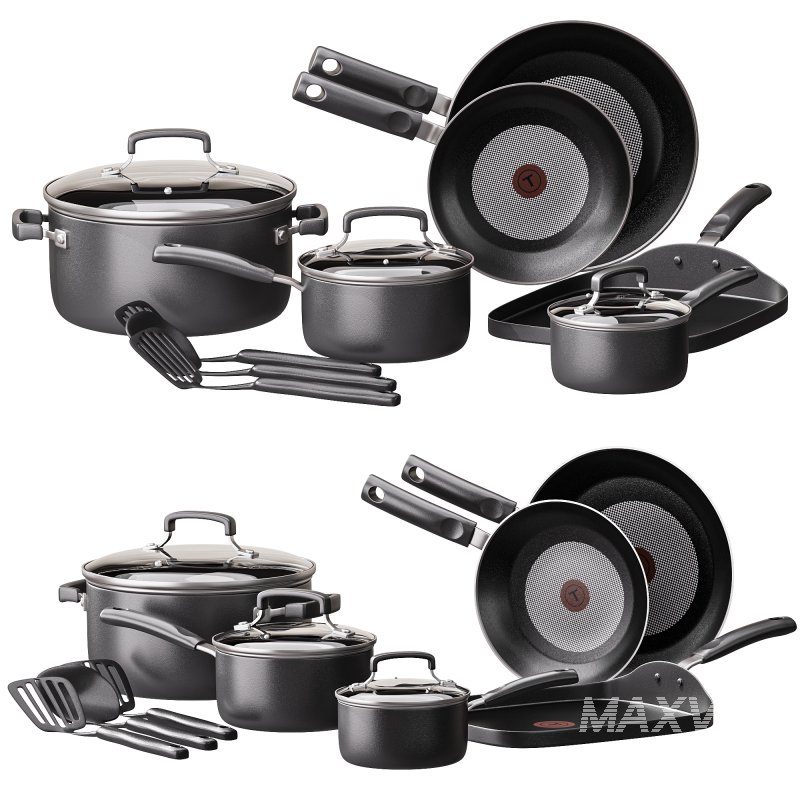 Tfal Signature Nonstick Cookware Set - Image 2