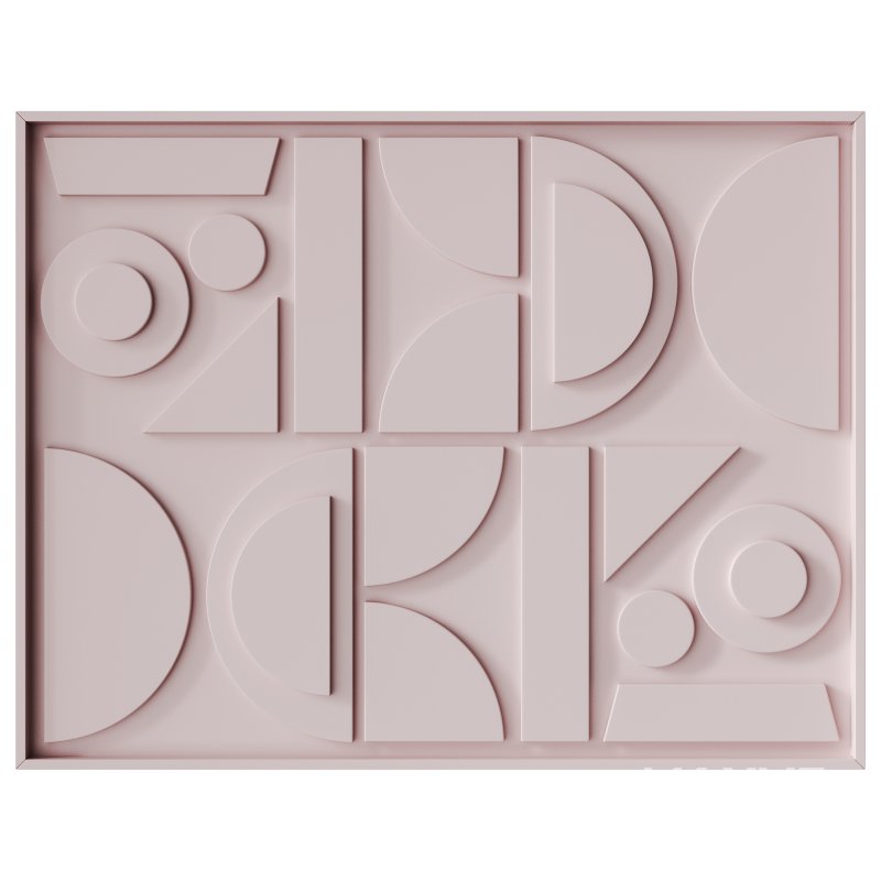 Decorative panel 3D ART RELIEF 02 - Image 3