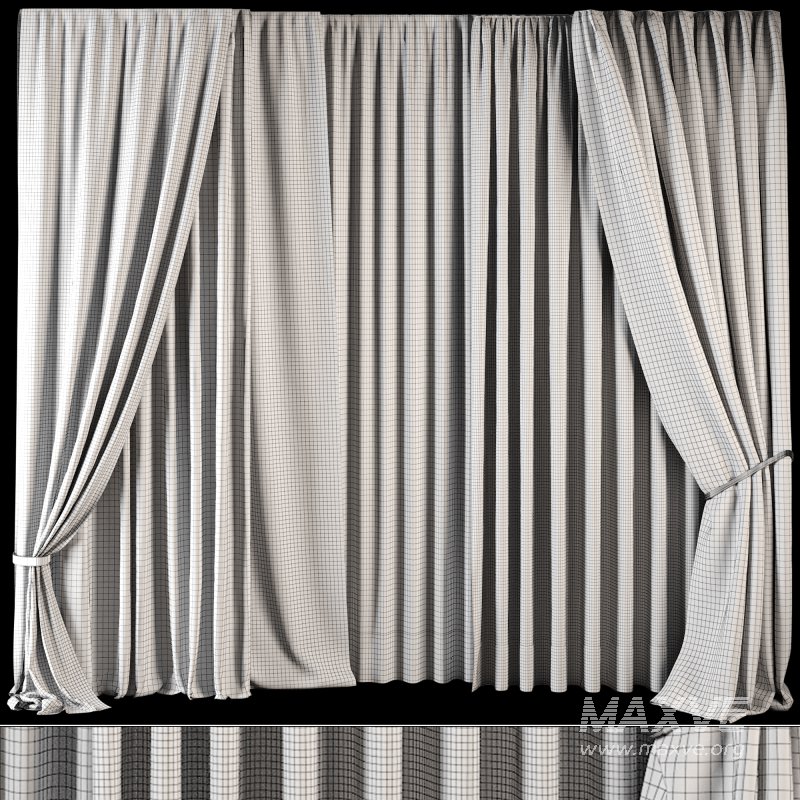 Silk and Cotton Curtain 09 - Image 7