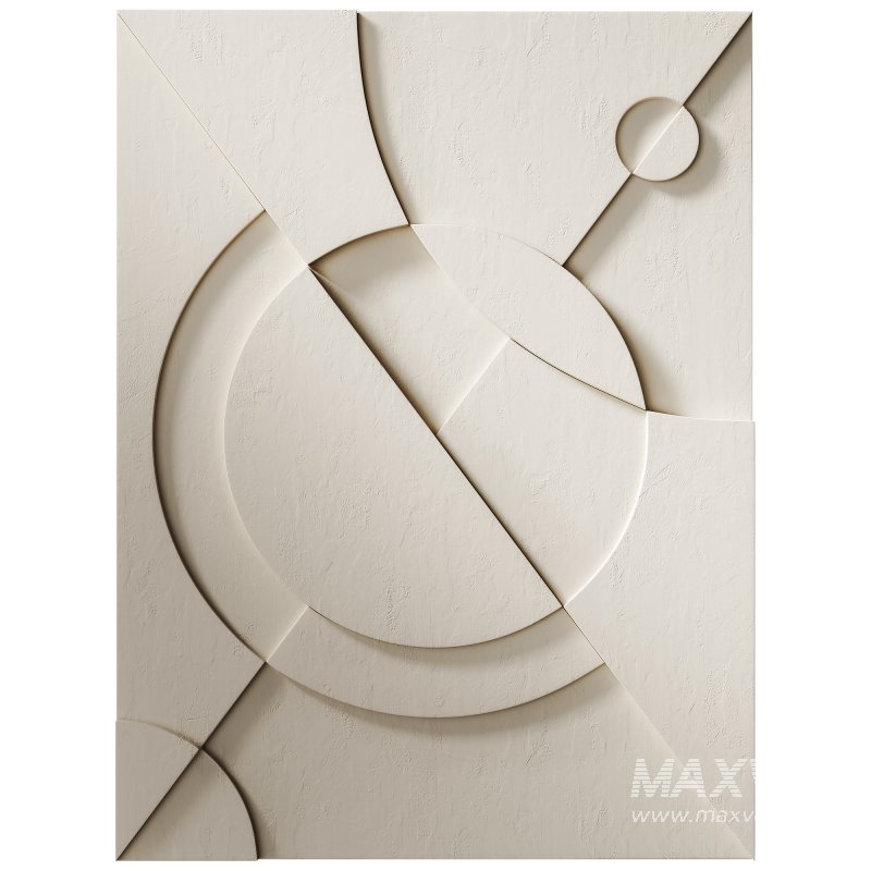 Decorative panel 3D ART RELIEF 04 - Image 1